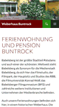 Mobile Screenshot of pensionpotsdam.de